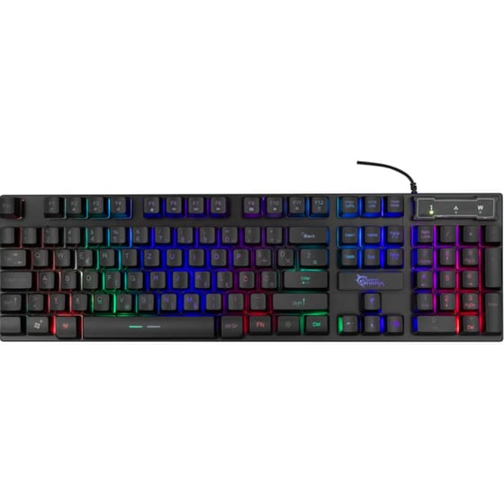 White Shark Comanche 2 Σετ Gaming Ενσύρματο Πληκτρολόγιο με Φωτιζόμενα πλήκτρα & Ποντίκι (GR) image 1