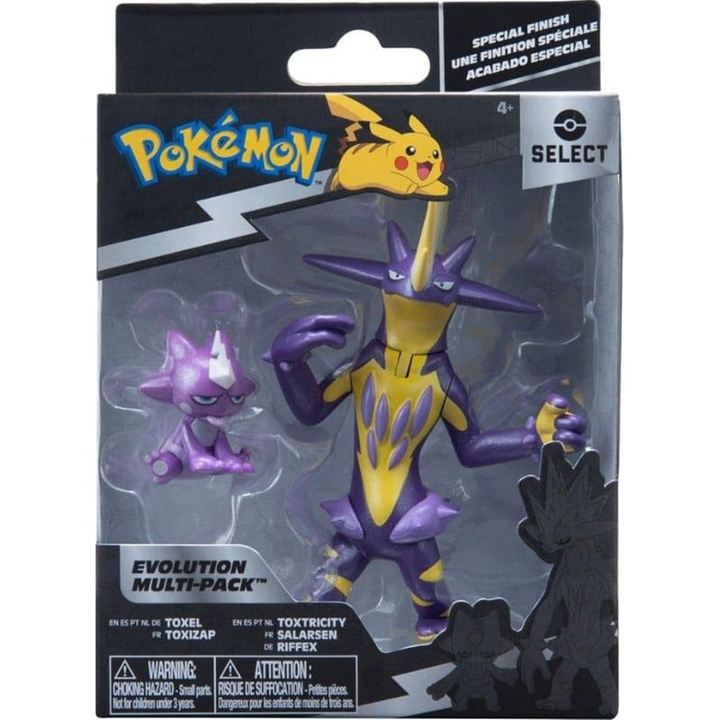 JAZWARES Φιγούρες Jazwares Pokemon Select - Toxel And Toxtricity Battle