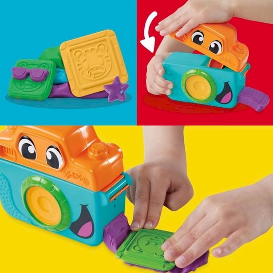 Hasbro Play-Doh Photo Fun Toy Camera Starter Set (G0502) image 4