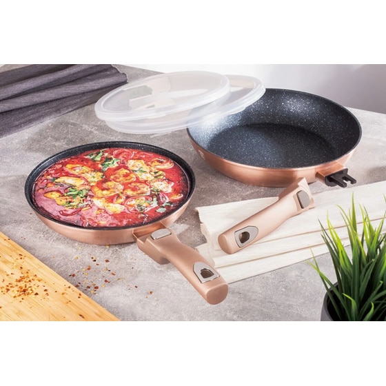 Σετ Τηγάνια BERLINGER HAUS BH-7742 4 τμχ Καφέ image 2