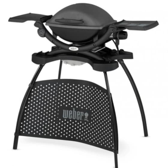 Ψησταριά BBQ Weber Q1400 με Βάση και Τραπεζάκια 1560 W Γκρί image 1