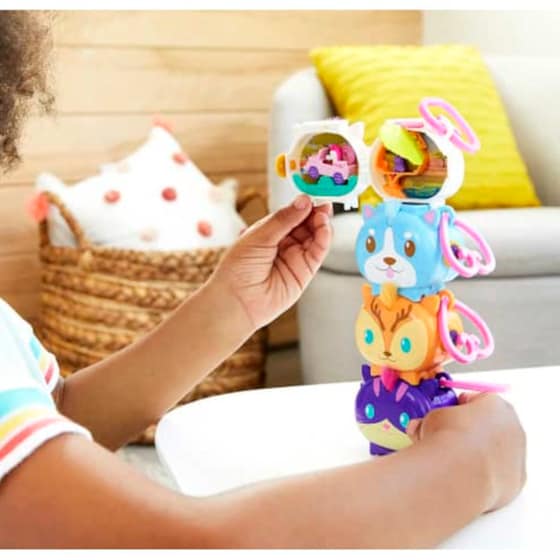 Mattel Κούκλα Polly Mini Σετάκια με Ζωάκια (4 σχέδια) - Τυχαία Επιλογή image 10