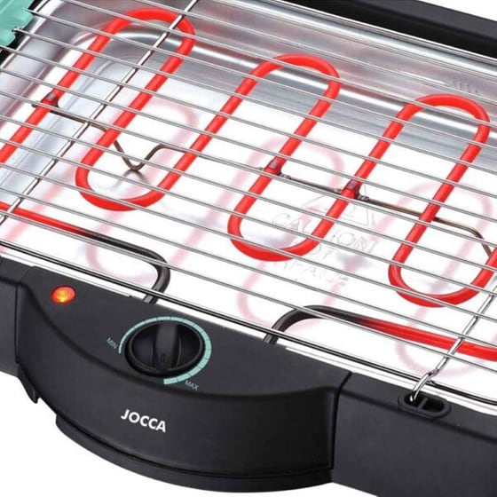 Ηλεκτρική Ψησταριά BBQ JOCCA J-2189 2000W Μαύρο image 1