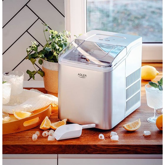 Παγομηχανή ADLER AD-8086 100 W 1.5 L Ασημί image 8