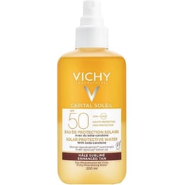 Αντηλιακό Spray Vichy Capital Soleil Protective Water Bronzing Για Σώμα SPF50 200ml