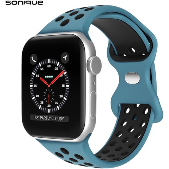 Λουράκι Sonique Sport για Apple Watch 42/44/45/49mm - Μπλε / Μαύρο image 0