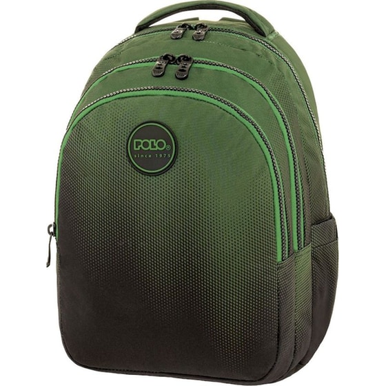 Σχολική Τσάντα Πλάτης Polo Focus Gradient Black/Green image 0