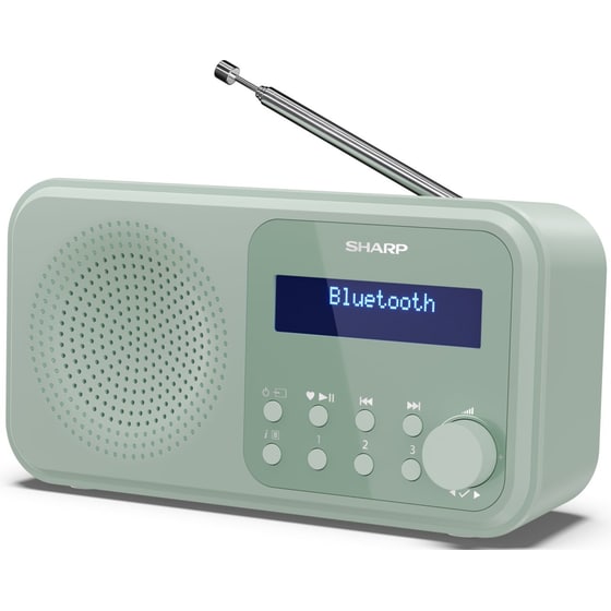 Φορητό Radio Sharp DR-P420 - Aquamarine Green image 2