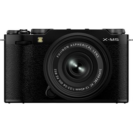 Φωτογραφική Μηχανή Mirrorless  Fujifilm X-M5 & Φακός XC 15-45mm OIS PZ - Μαύρο