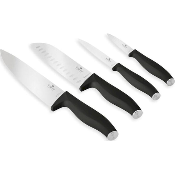 Σετ Μαχαίρια Berlinger Haus Matte Black Collection από Ανοξείδωτο Ατσάλι 4 Τμχ image 0