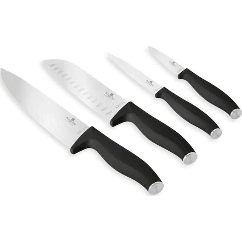 Σετ Μαχαίρια Berlinger Haus Matte Black Collection από Ανοξείδωτο Ατσάλι 4 Τμχ BERLINGER HAUS