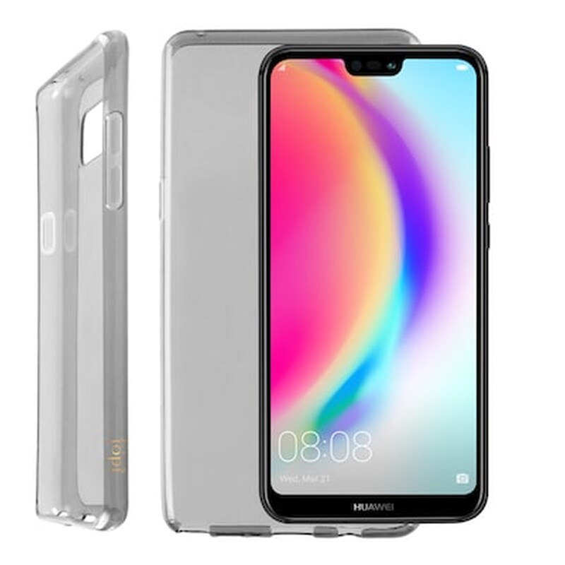 IDOL 1991 Θήκη Huawei P20 Lite - Idol 1991 Air Slim TPU - Διάφανο Γκρι