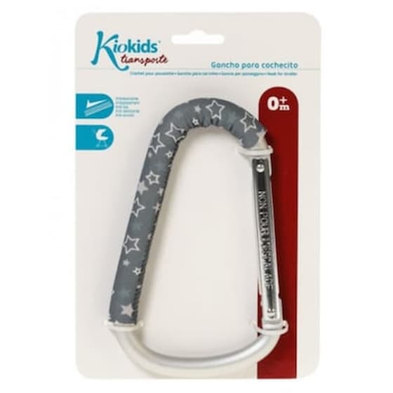 Kiokids Μεταλλικός Γάντζος Καροτσιού Γκρι 2983 image 0
