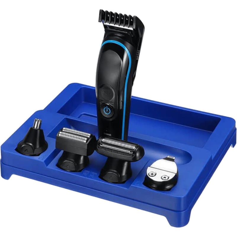 KEMEI KM-690 5 Σετ Περιποίησης Επαναφορτιζόμενο Μαύρο