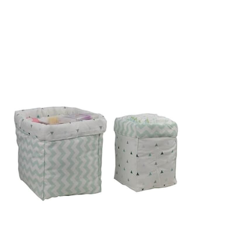 BEBE STARS Bebestars Καλάθι Αποθήκευσης 2 Τεμαχίων Elephant 301-184