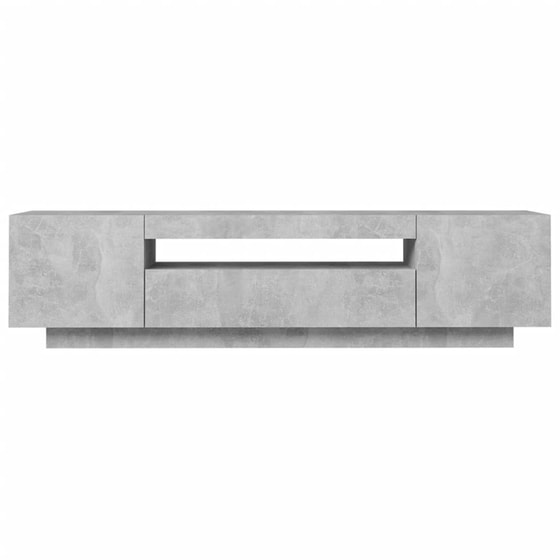 Έπιπλο Τηλεόρασης VidaXL από Μοριοσανίδα 160x35x40cm - Γκρι image 8