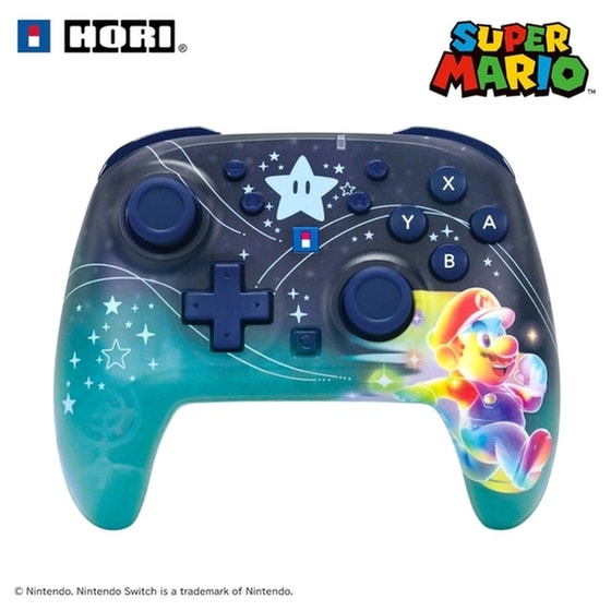 Hori Horipad Turbo Ασύρματο για Switch 2 Universe Mario - Blue image 2