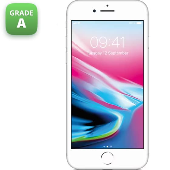 Refurbished Apple iPhone 8 64GB Silver | Grade A image 3