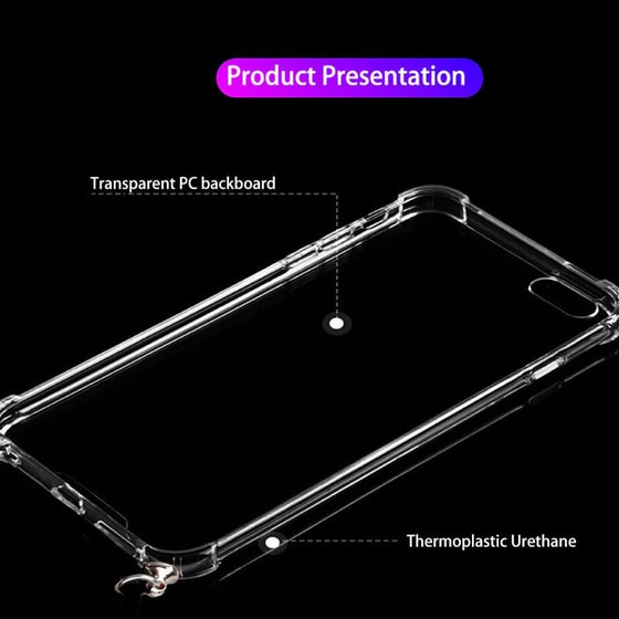 Θήκη Apple iPhone 11 Pro - Sonique Armor Clear - Rainbow Μπορντό image 3