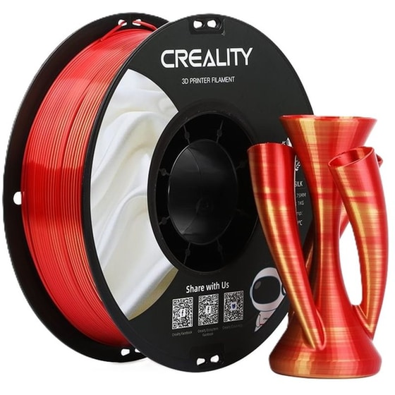 CREALITY Νήμα 3D Εκτυπωτή CR-SILK 1kg 1.75mm - Χρυσό/Κόκκινο image 0