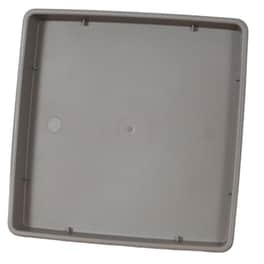 Πιάτο Γλάστρας Viomes Linea 592 26 Πλαστικό 25x25x3cm - Γκρι/Καφέ