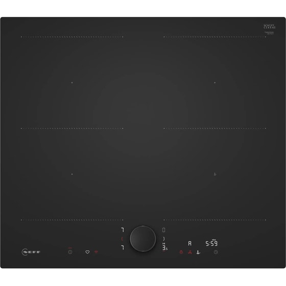 NEFF T56NUQ4A0 60 cm Μαύρο Εστία Επαγωγική Αυτόνομη image 0