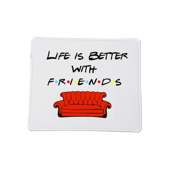 OEM Friends No6  Mouse Pad Small 230 x 200 mm Με σχέδιο image 0