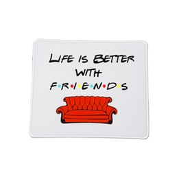OEM Friends No6  Mouse Pad Small 230 x 200 mm Με σχέδιο