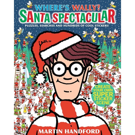 Where's Wally? Santa Spectacular Sticker Activity Book image 0