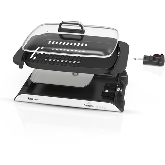 Ηλεκτρική Ψησταριά ROHNSON R2528 GRILL MASTER 2000 W Μαύρο image 1
