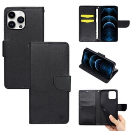 Θήκη Apple iPhone 14 Pro Max - Sonique Trend Book - Μαύρο