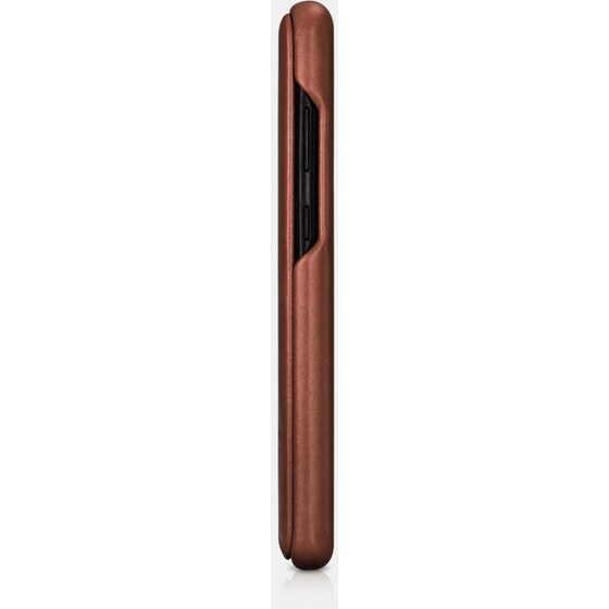 Θήκη Samsung Galaxy S20 Ultra - Icarer Curved Edge Vintage Series - Brown image 3