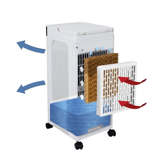 HONEYWELL CS077XE 80W 7.5L Air Cooler με Τηλεχειριστήριο image 6