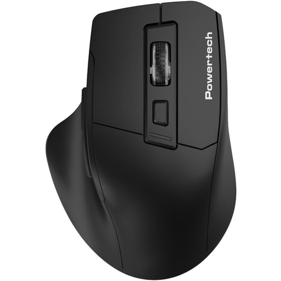 Powertech Pt-1272 Ασύρματο Ποντίκι - Μαύρο image 1