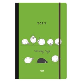 Ημερολόγιο Ημερήσιο 2025 Next 12M Morning Yoga 12x17 cm