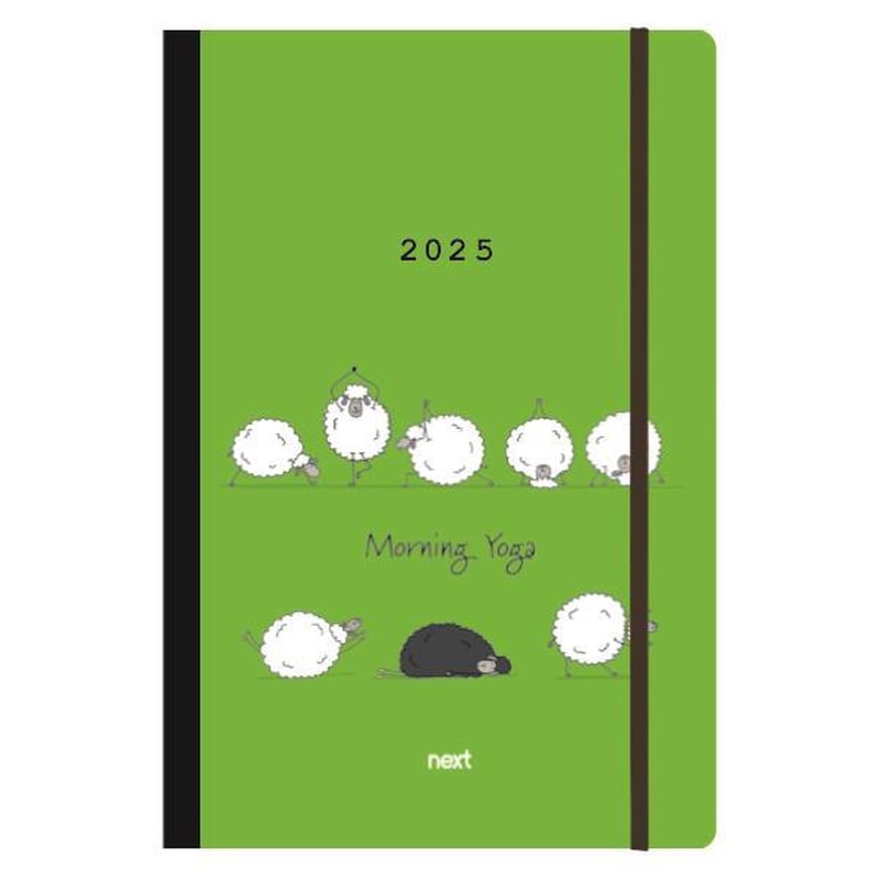 NEXT Ημερολόγιο Ημερήσιο 2025 Next 12M Morning Yoga 12x17 cm