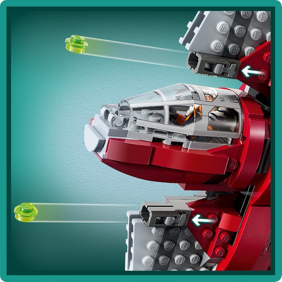 LEGO® Star Wars Ahsoka Tano's T-6 Jedi Shuttle (75362) image 8