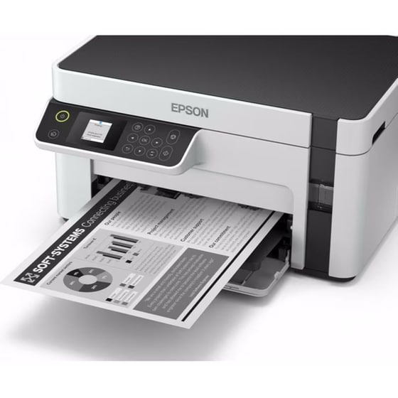 Epson EcoTank M2120 Ασπρόμαυρο Πολυμηχάνημα A4 με WiFi (C11CJ18402) image 3