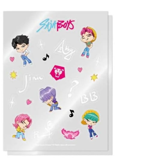Kpop Demon Hunters - Official Light Stick Decoration Sticker Pack image 2