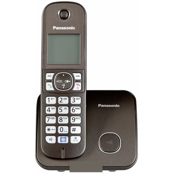Ασύρματο Τηλέφωνο Panasonic KX-TG6811GA - Mocca/Brown image 1