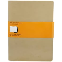 Σημειωματάριο Moleskine Journal Cahier Ριγέ XL (3 Τεμάχια)