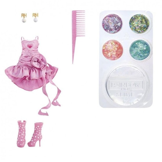 Κούκλα Rainbow High MGA Entrertainment Shimmer Μάδας & Slime Bella image 3