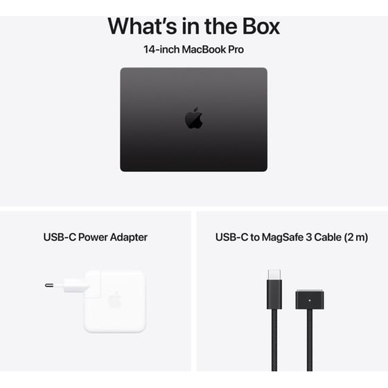 Apple MacBook Pro 14" M4 Chip QHD+ (Apple M4 10 Cores/16GB/1TB SSD/10 Cores GPU/macOS) Space Black image 7
