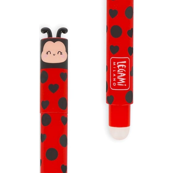 Στυλό Gel Legami Erasable Ladybug 0.7 mm Κόκκινο image 1