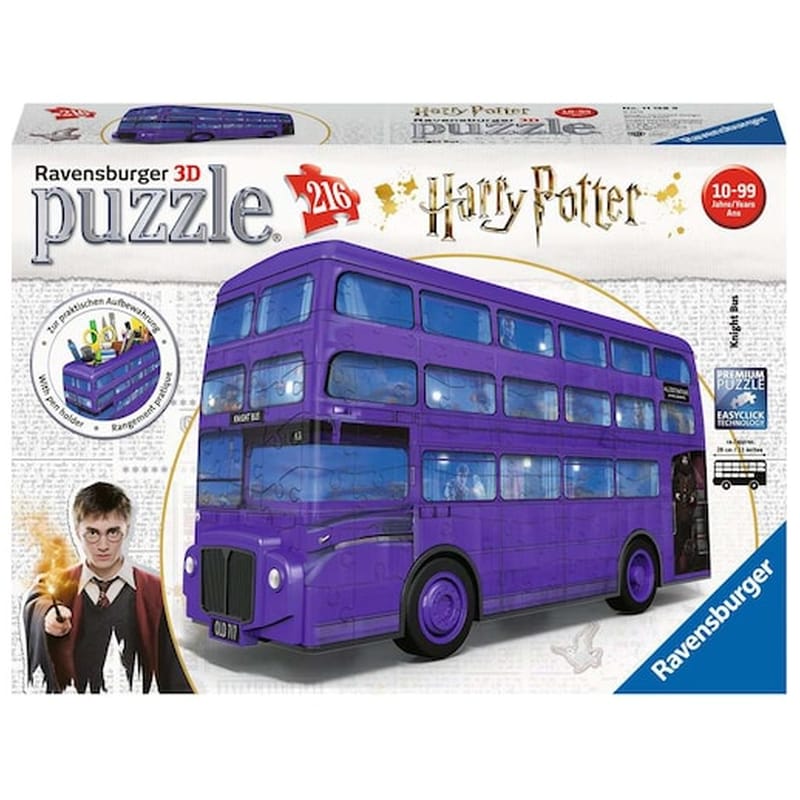 Χάρι Πότερ – Μωβ Λεωφορείο – Παζλ – 216pc