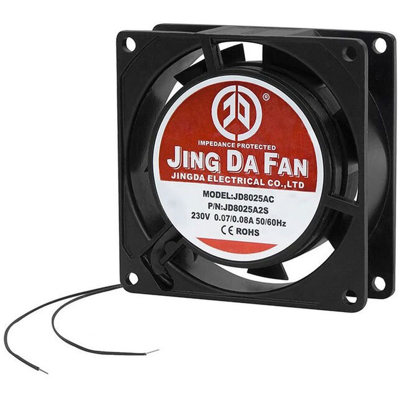 Case Fan Jing Da Fan 80mm φωτογραφία