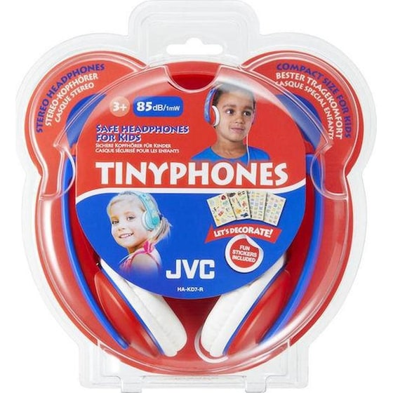 JVC Hakd7rne Παιδικά Ακουστικά Κεφαλής - Κόκκινα image 2