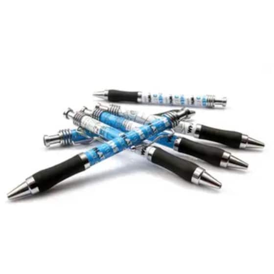 Στυλό Διαρκείας Icons Blue-White Whatathens 0.7mm Μπλε (1 Τεμάχιο) image 0