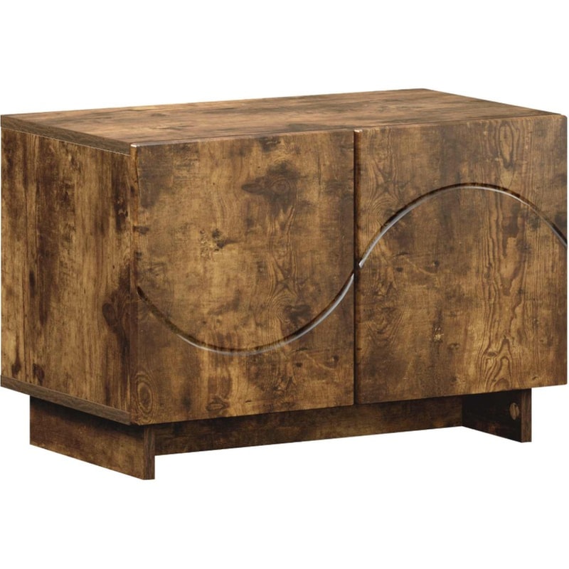 Βάση Τηλεόρασης VidaXL 60x34.5x40 cm - Καπνισμένο Ξύλο Δρυός
