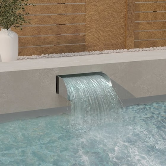 Vidaxl Καταρράκτης 45 X 34 X 14 Εκ. Από Ανοξείδωτο Ατσάλι 304 image 1